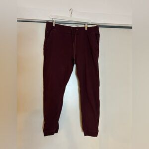 Ring of Fire Men's Deep Burgundy Joggers